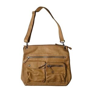 Fossil Soft Vintage Shoulder Bag Crossbody Plyable Leather Clean 12x15